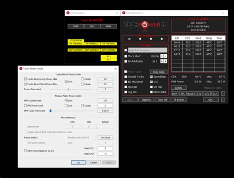 pp0 power limit|power limit 4 throttlestop.